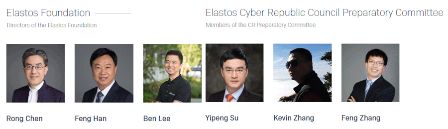 Team members of Elastos- our 5th cryptocurrency pick Team members of Elastos- our 5th cryptocurrency pick