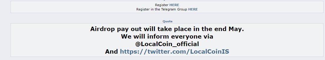 Bitcointalk Airdrop