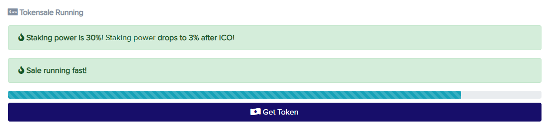 Bidao token sale