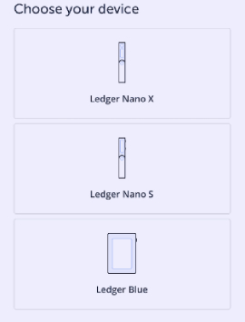 Ledger live setup step 2