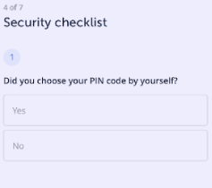 Ledger live setup step 8