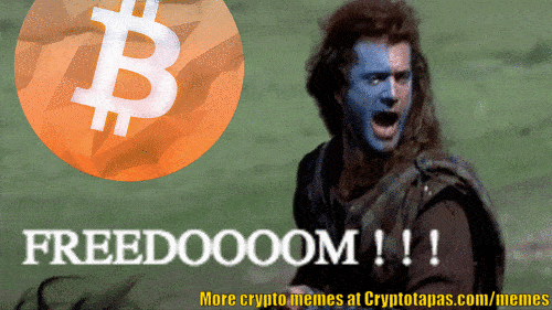 Bitcoin is freedom